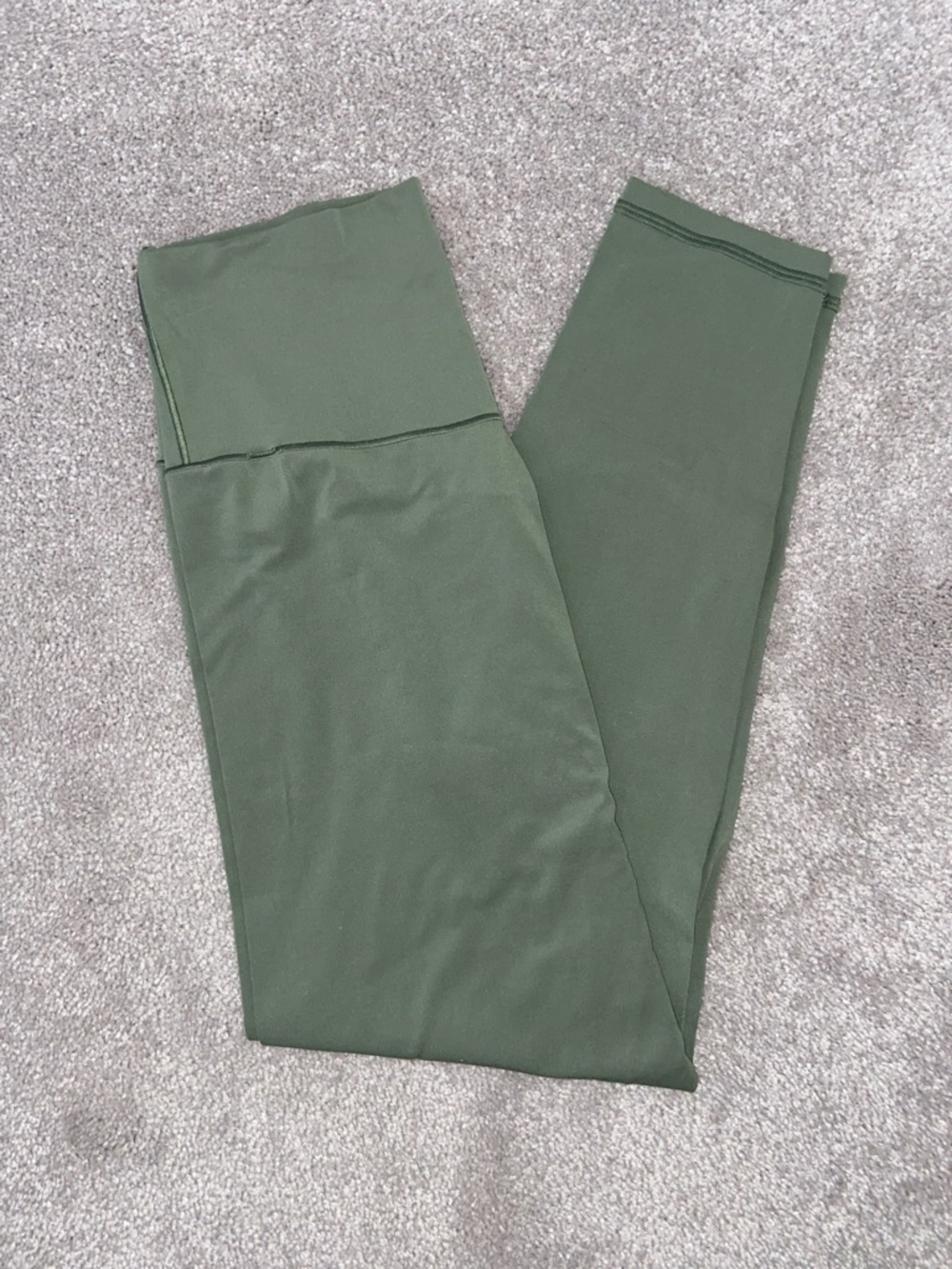 aerie Offline Crossover Olive Leggings - High Rise 7/8